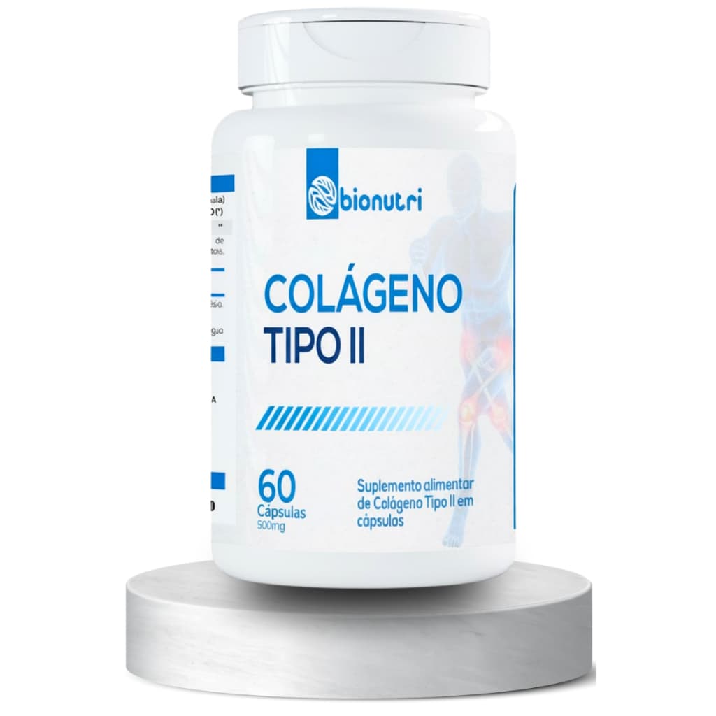 Colageno Tipo 2 Formula Concentrada Pura 60 Capsulas Original Suplemento