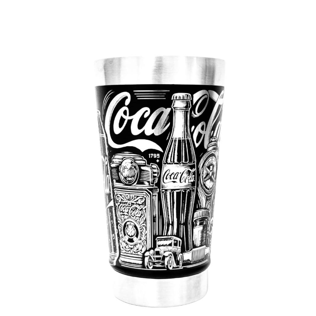 🥤❤️ Copo Térmico  | 473ml Personalizado 360º Bebida de Cola Retrô Clássica