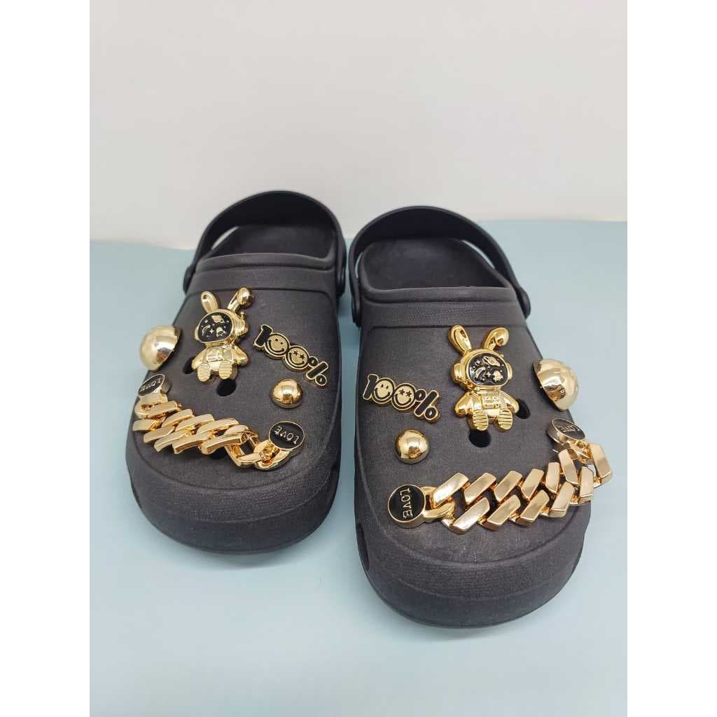 babuche feminino Com strass Montada de sua maneira  Linda Leve sandalinha desenhos promoção