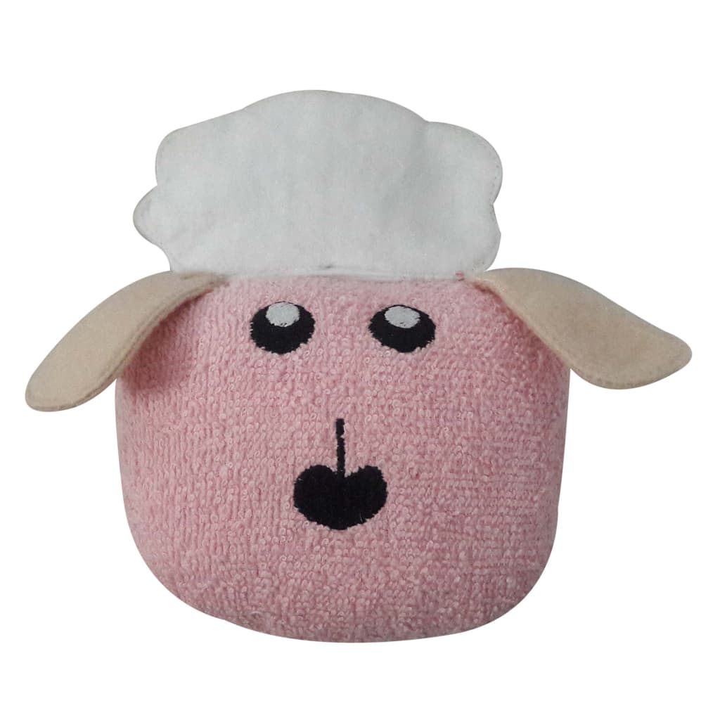 BUCHA ATOALHADO INFANTIL OVELHA/ PANDA/ PATO/ PIRATA/ SAPO/ SEREIA/ PAPAI NOEL