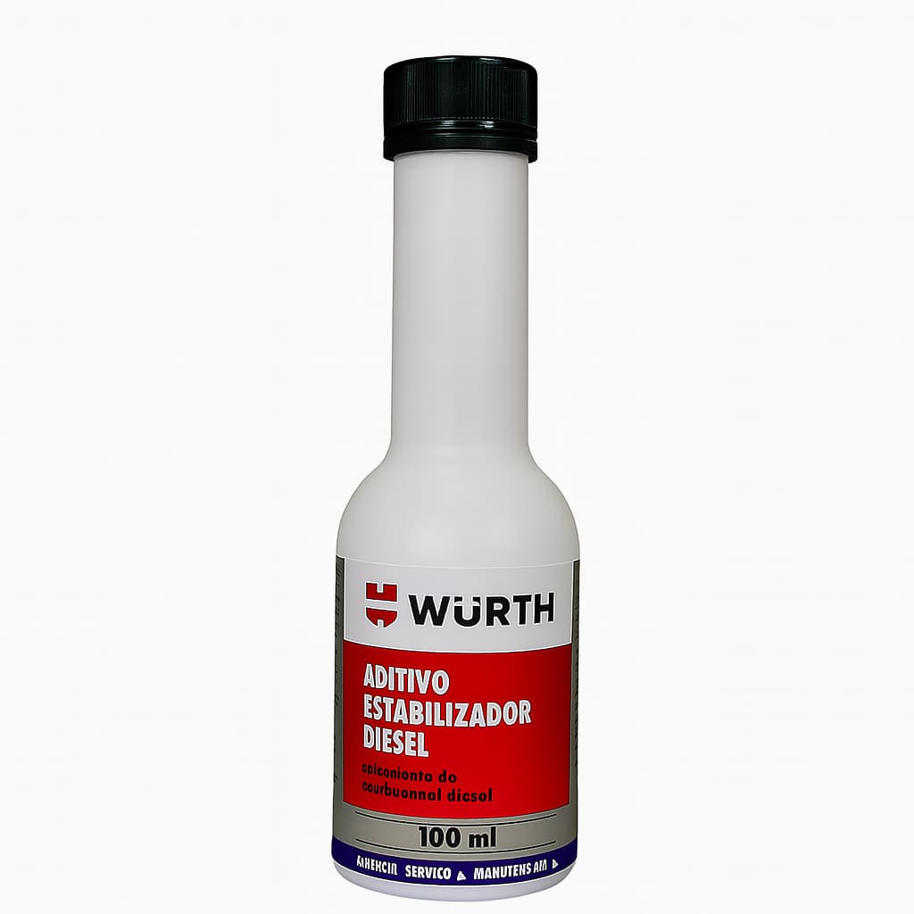 Aditivo Estabilizador Diesel Wurth 100ml Proteção Bomba Combustível Motor Alta Performance