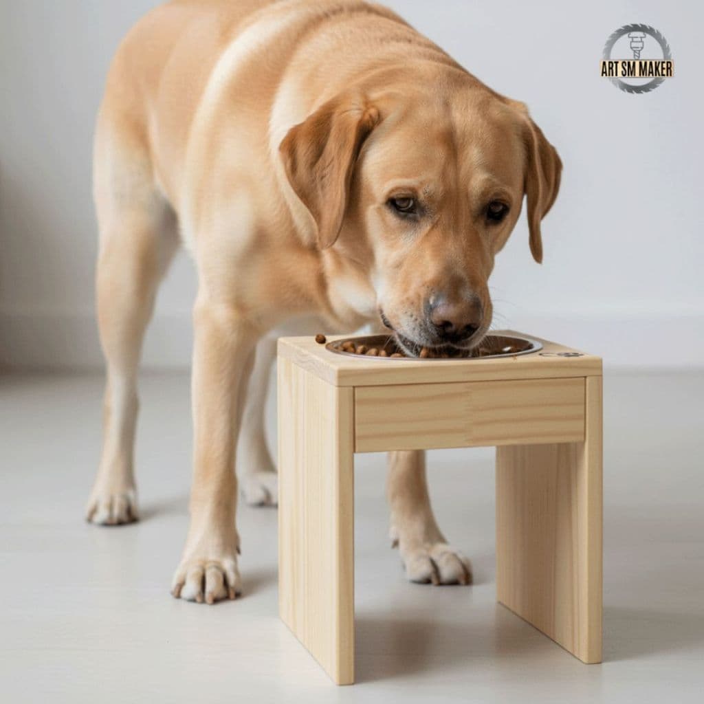 Comedouro Alimentador Único Cachorro Porte Grande 25 Cm Altura Tigela Pote Ração