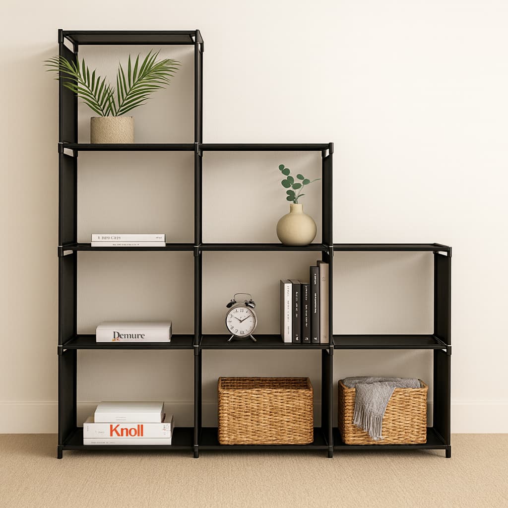 Estante Pratica Desmontável e Modular Multiuso Organizadora Vários Ambientes Diversas Cores