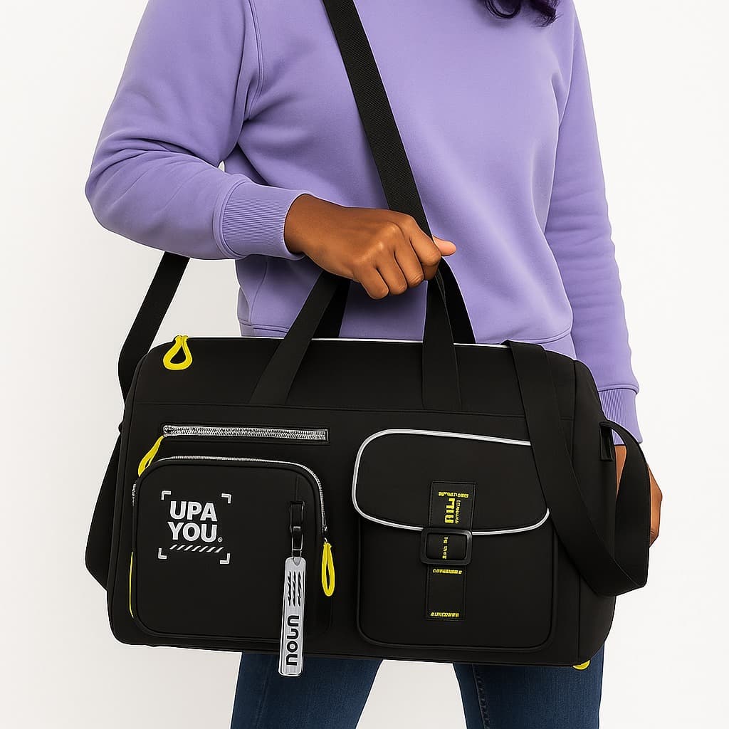 Bolsa de Viagem UP4YOU Grande Alça Lateral Alta Capacidade e Design Moderno Unissex