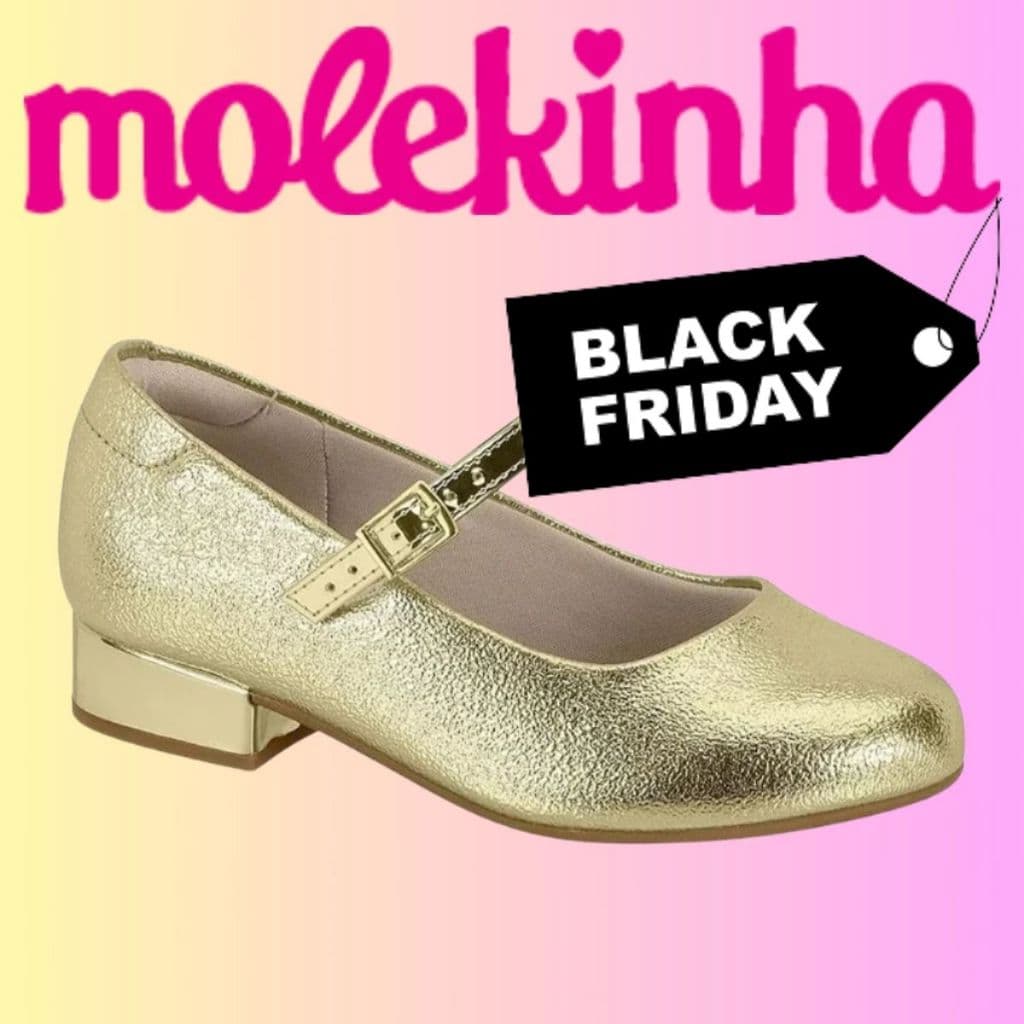 Sapato Infantil Saltinho Feminino Molekinha Conforto Antiderrapante | Lançamento ! | Original !