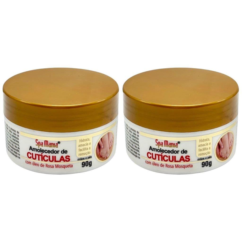 Creme Amolecedor de Cutículas Spa Mania 90g – Toque Macio e Agradável