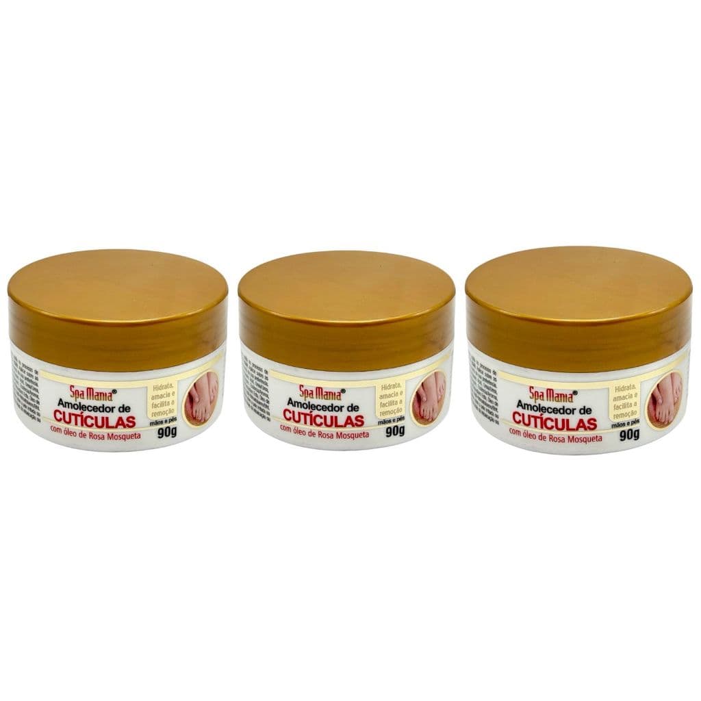 Amolecedor de Cutículas Spa Mania – Hidratação e Suavidade para Mãos e Pés