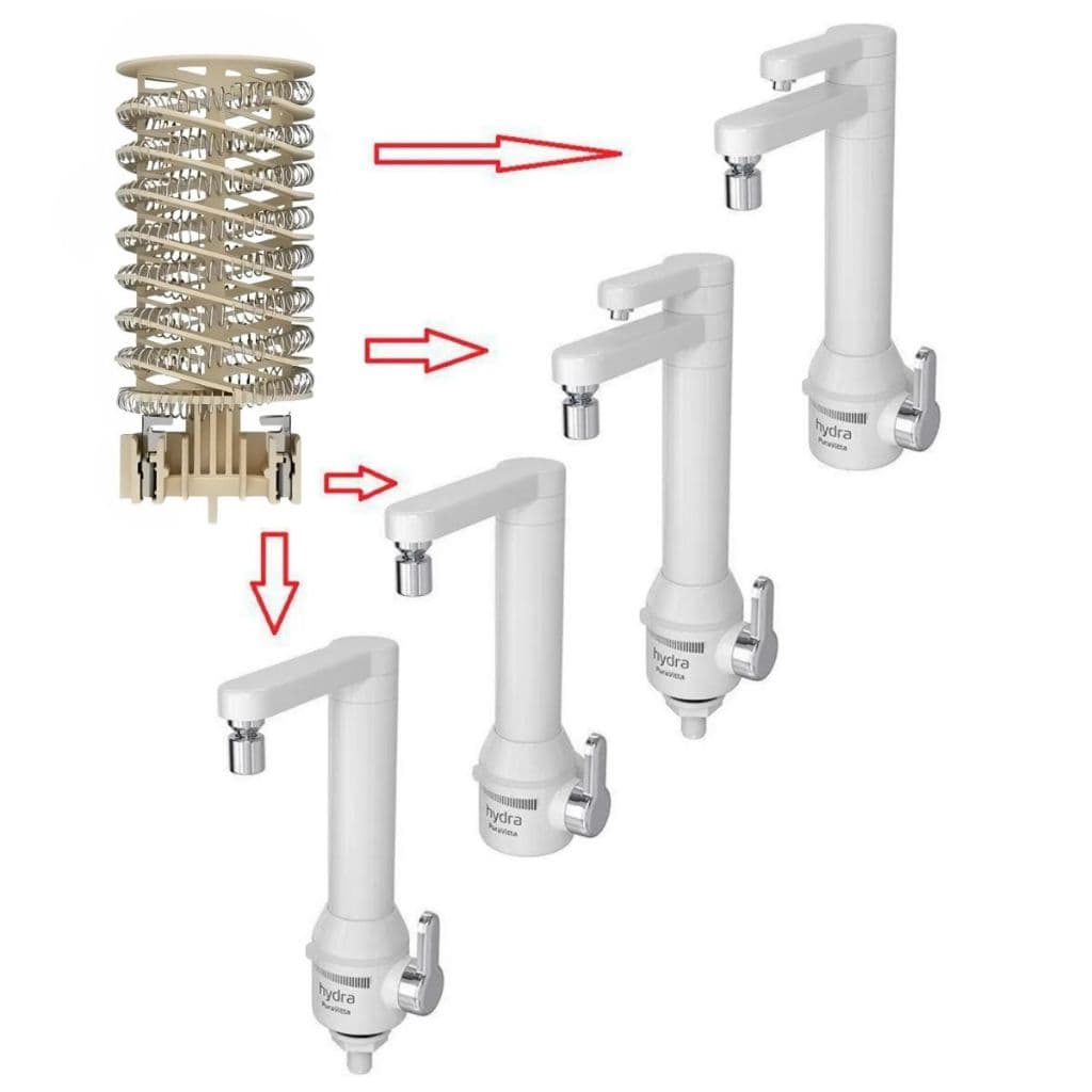 Resistência Torneira Puravitta Eletrônica Hydra 127V/5500W