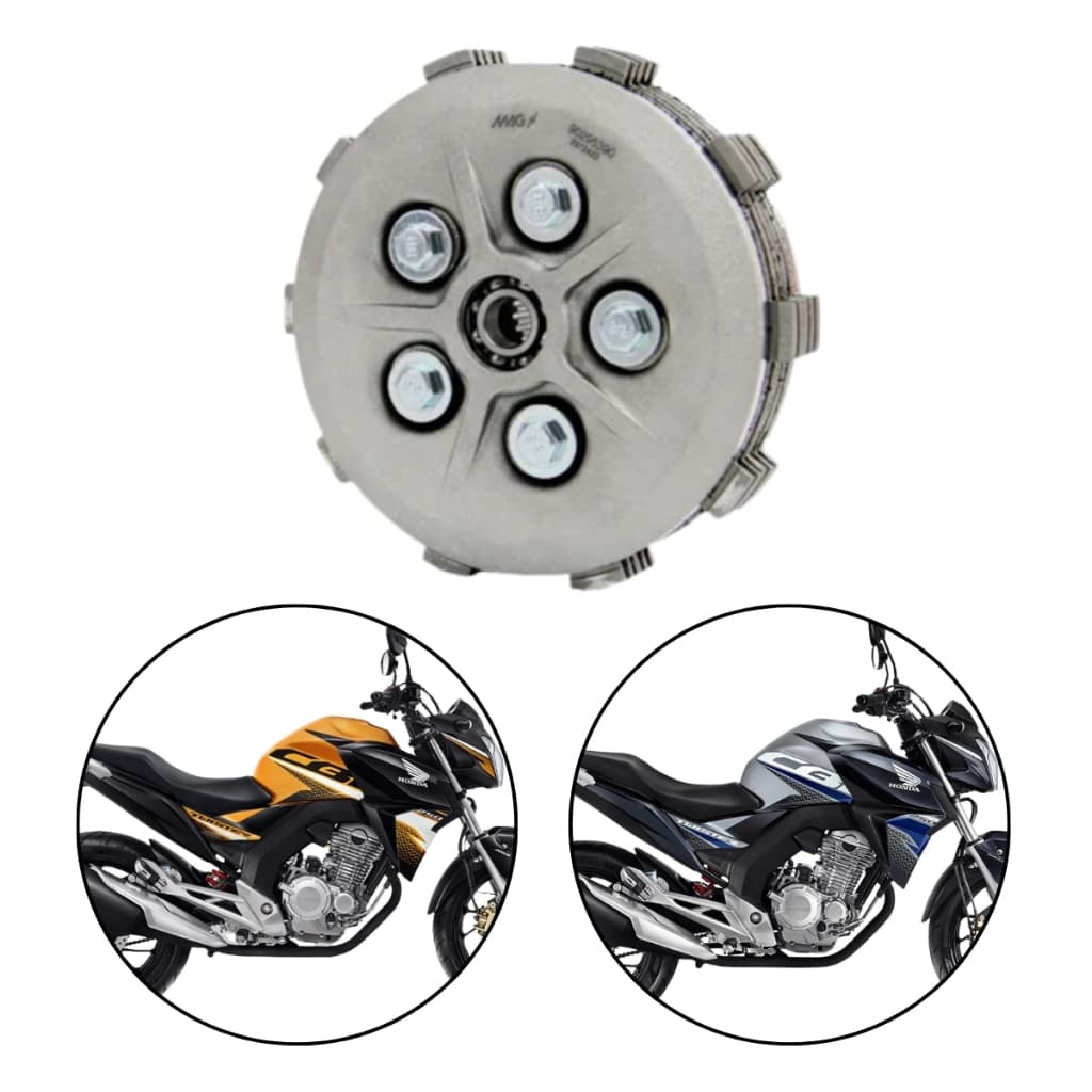 Kit Embreagem - Twister 250 - Cb250f - 2016 A 2022 - Completo - SCUD