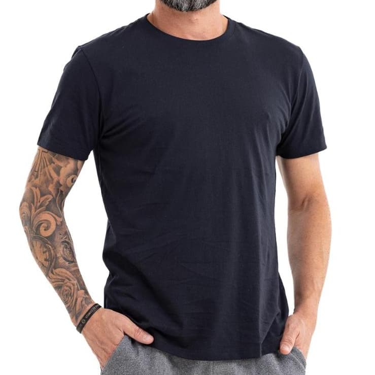 Camiseta Unissex Lisa Básica Premium Algodão 100% Confortável Estilo Casual