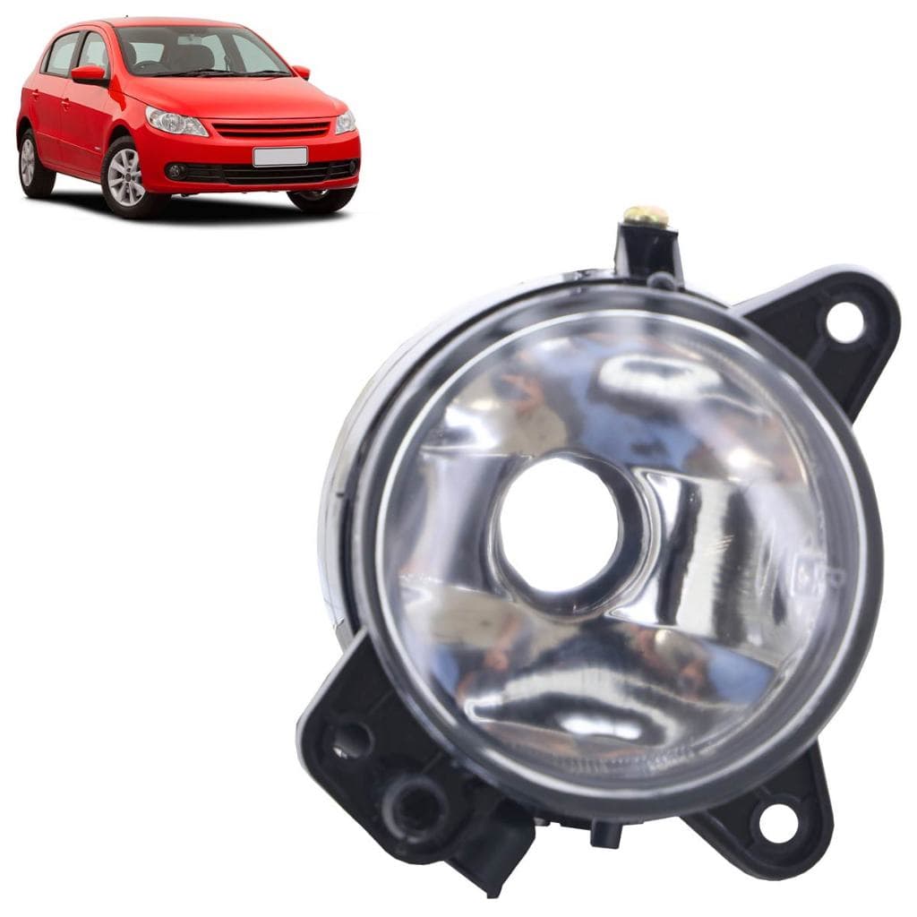 Farol Milha Auxiliar Gol G5 2008 2009 2010 2011 2012 2013 Lente Lisa Vidro