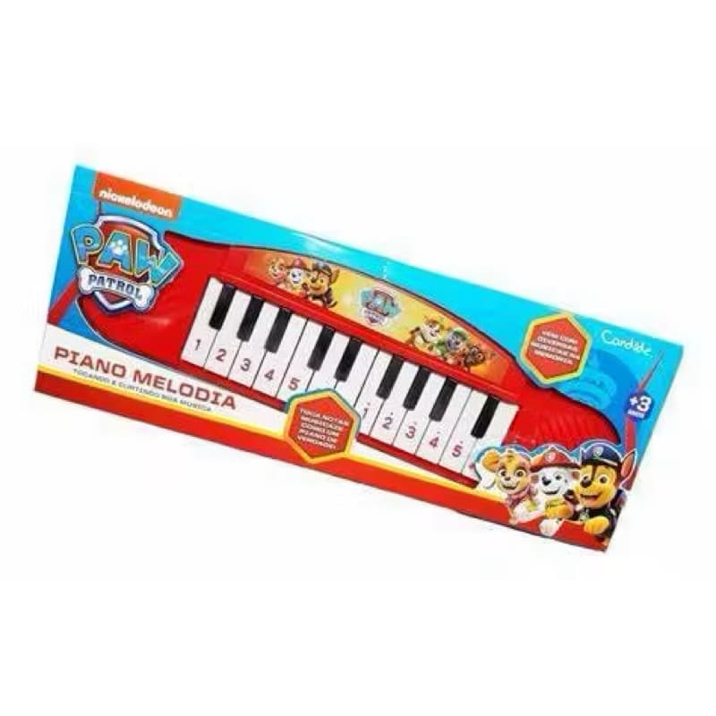 Teclado Musical Infantil Patrulha Canina- Candide