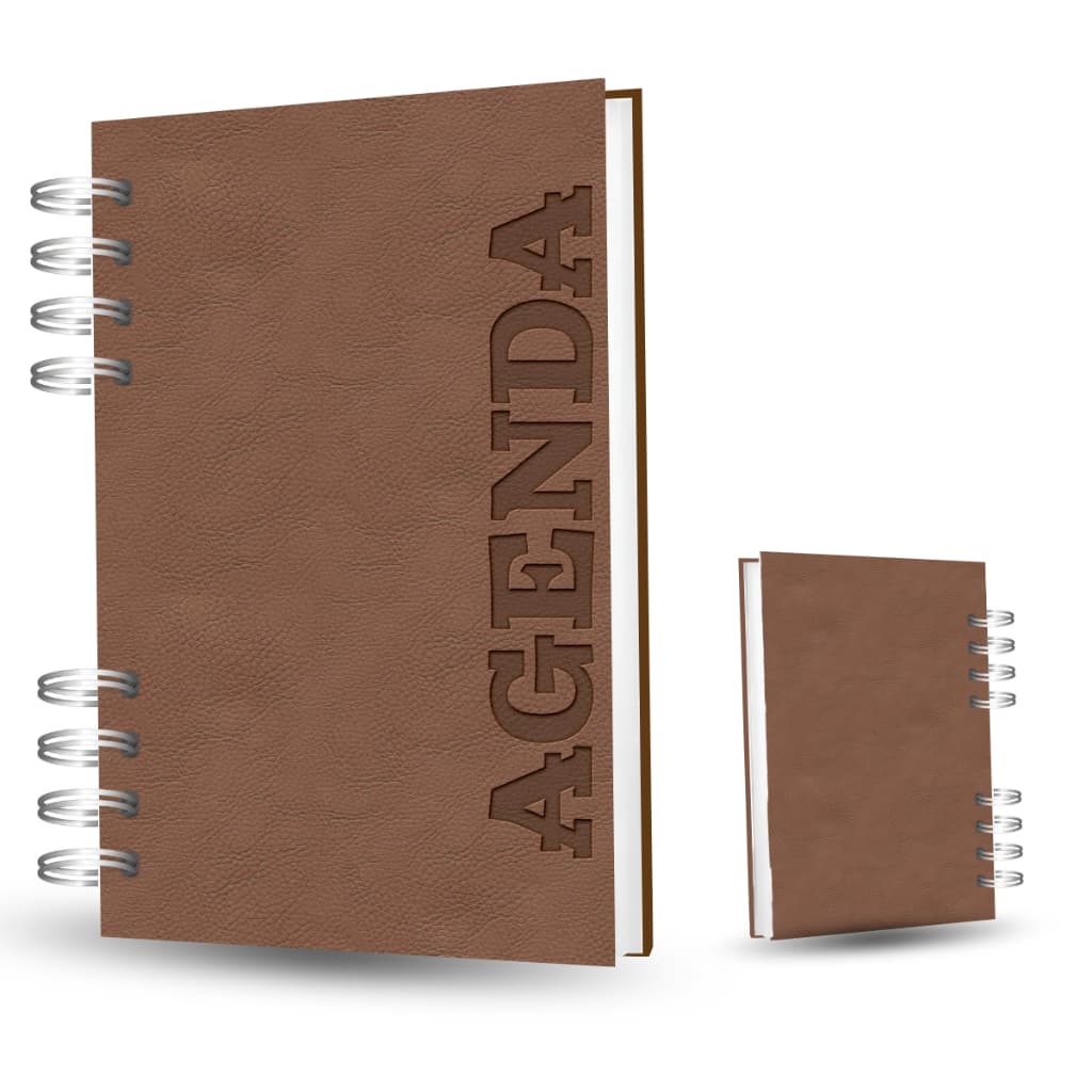 Agenda Capa Dura 2026 Personalizada Moderna.