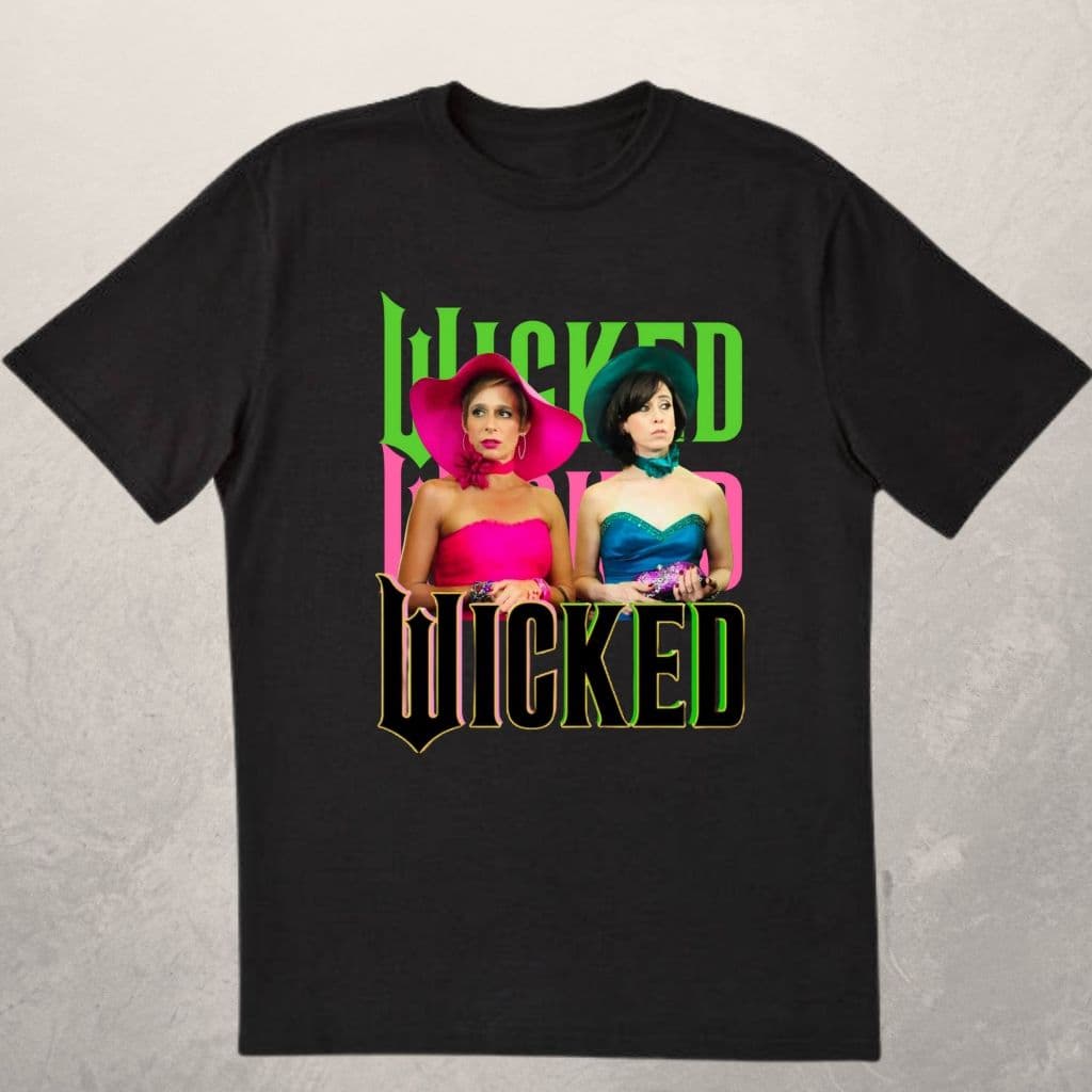 Camiseta Unissex Wicked 100% Algodão Meme Tapas e Beijos