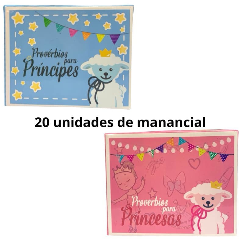 Manancial para ministério infantil-20 caixinhas com mensagens
