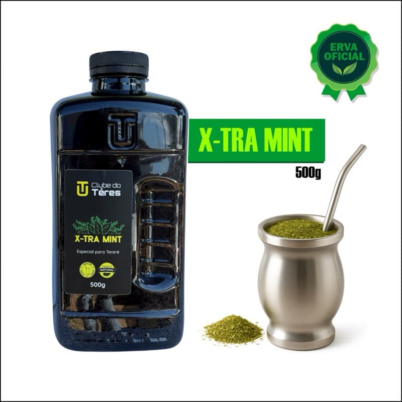 Erva de Tereré (X-TRA MINT) Pote 500g - Clube do Téres