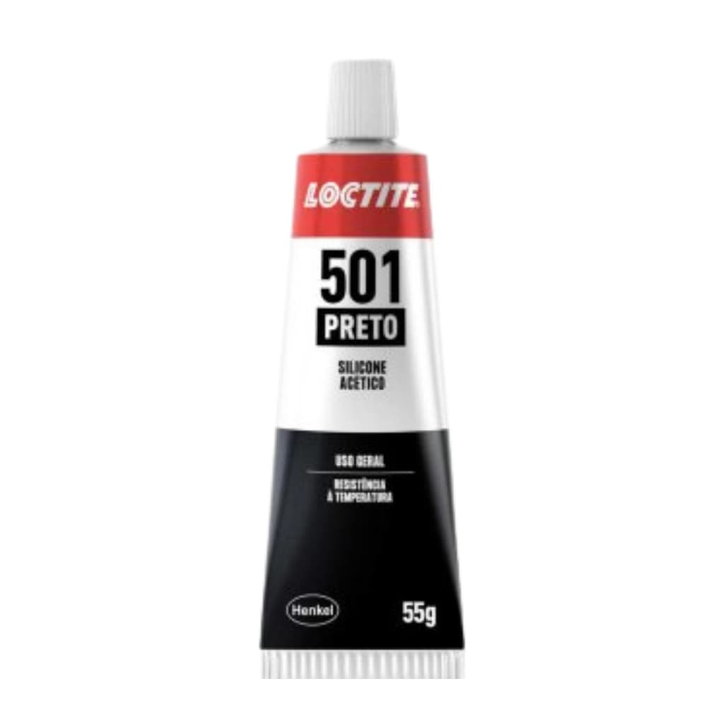 Silicone Superflex Loctite 501 Black Alta Temperatura 55g