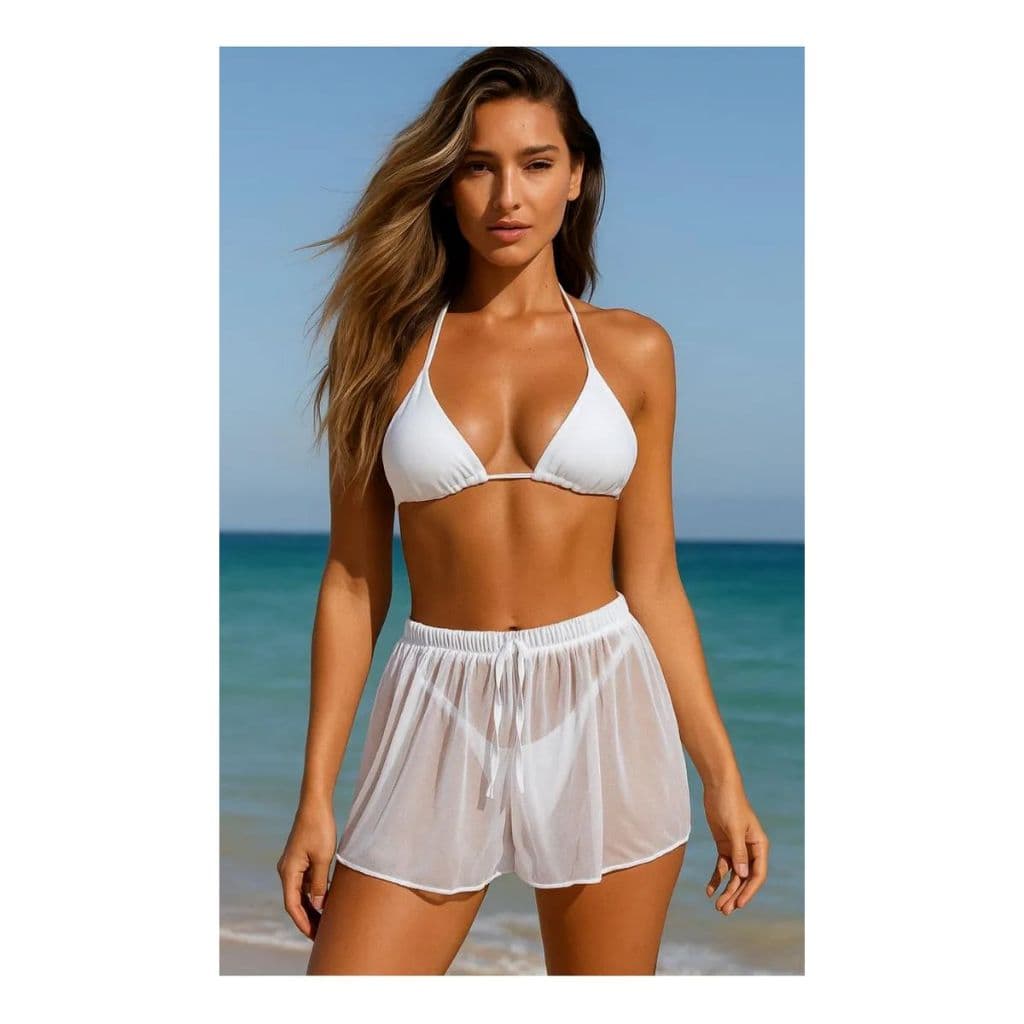 Short Pareó Moda Praia Feminino Alta Conforto E Estilo