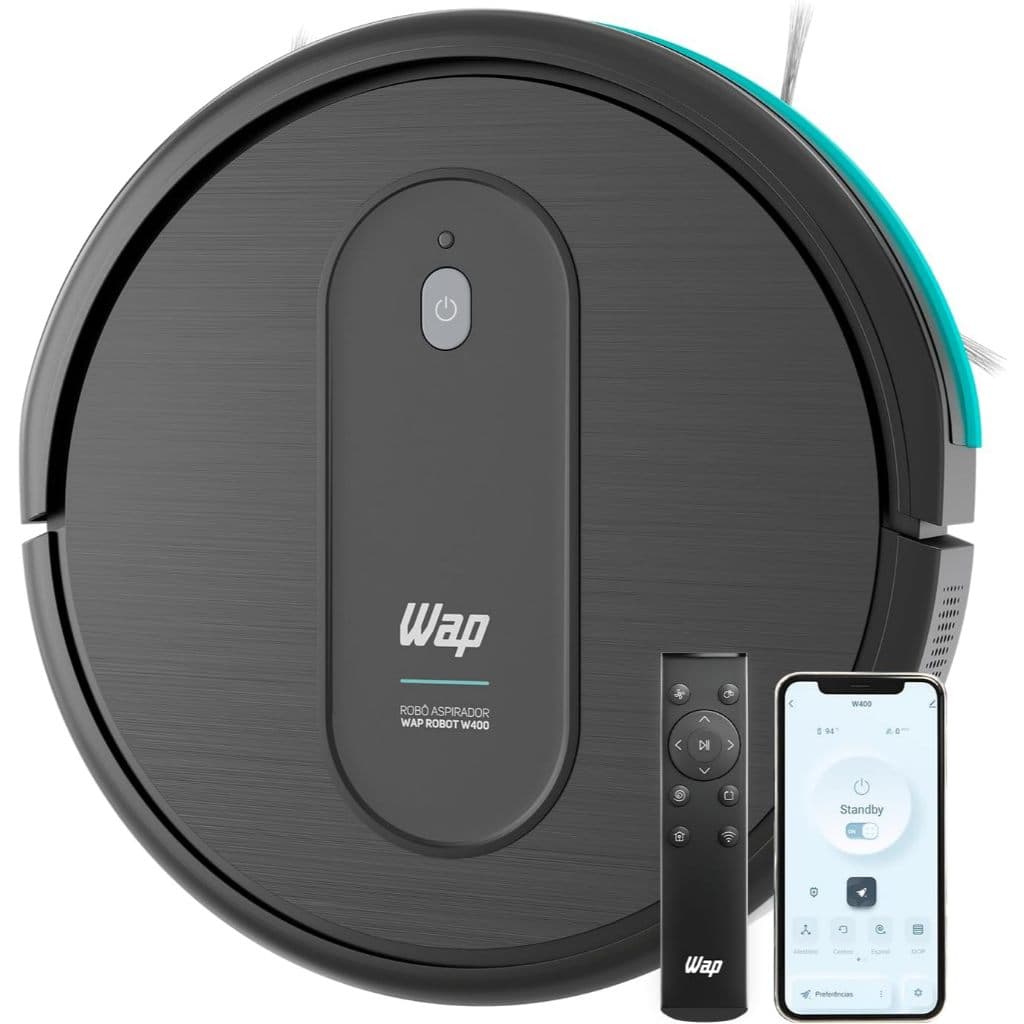 WAP Aspirador de Pó Robô ROBOT W400 3 em 1
