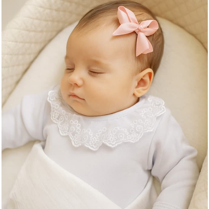 body renda bebê menina saida maternidade