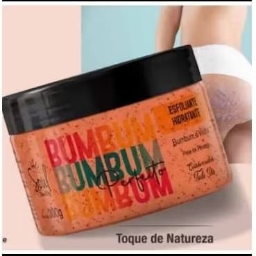Hidratante Esfoliante Corporal Bumbum Perfeito Soul Cosméticos 180g