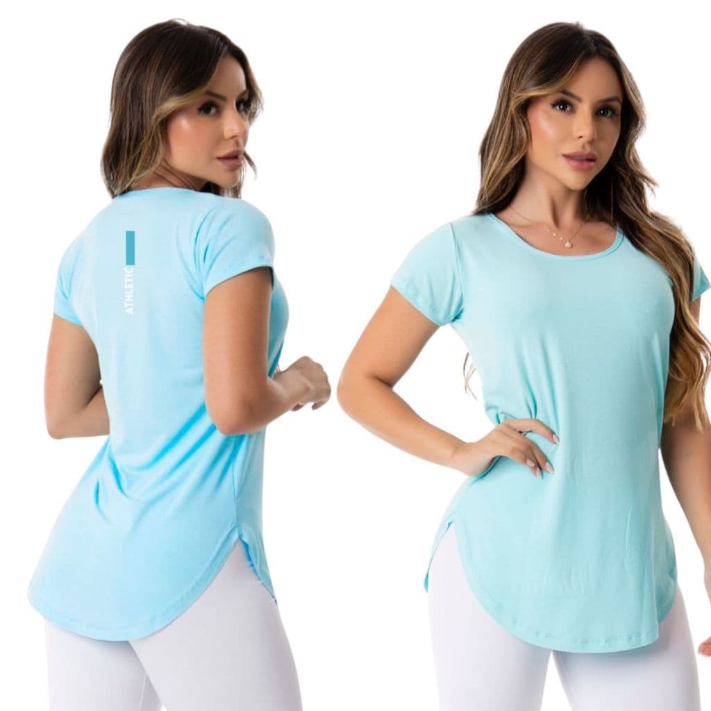 Blusa Feminina Athletic Verde Água
