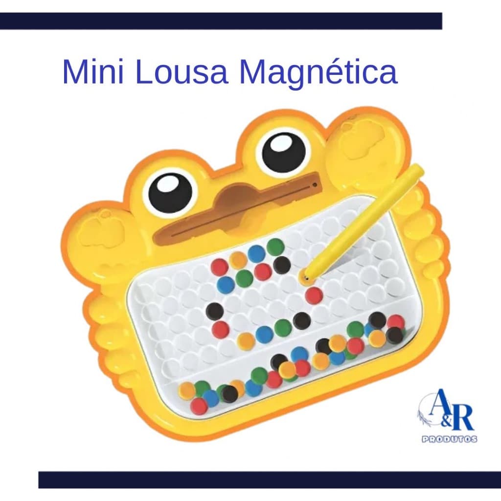 Mini Lousa Magnética Brinquedo Educativo Infantil
