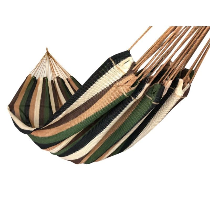 Rede de Descanso Dormir Nylon Amazonas Praia Colorida Varias Cores 4,5 Metros Camping