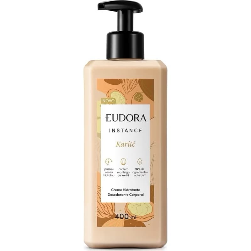 Hidratante Karité Eudora Instance Corporal - 400ml