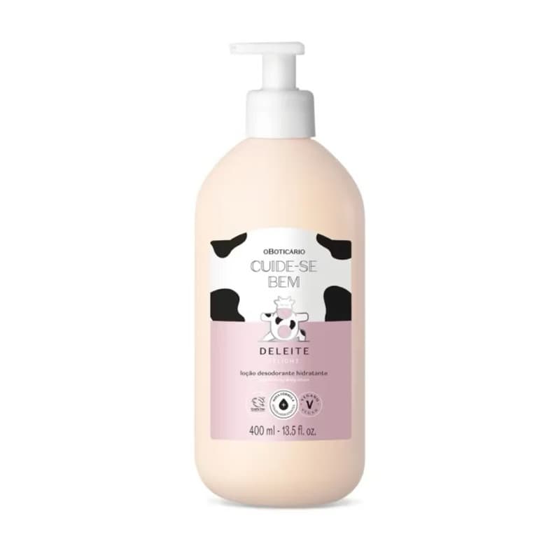 Creme Hidratante Corporal Deleite Cuide-se Bem Boticário 400ml