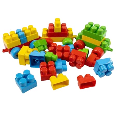 BRINQUEDO LEGO BLOCO DE MONTAR MONTE FACIL TIMPLAST