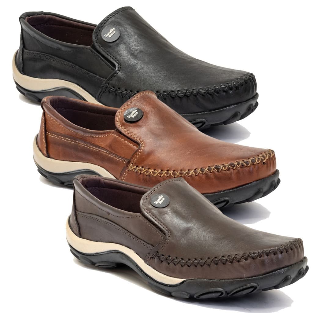 Kit 3 Pares De Sapatilha Mocassim Masculino Conforto - 2040