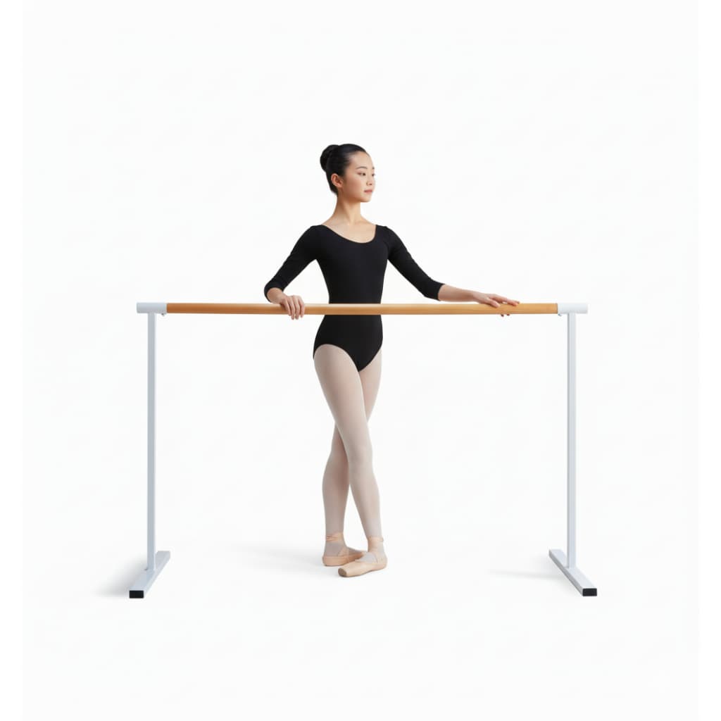 barra ballet branca treino chao