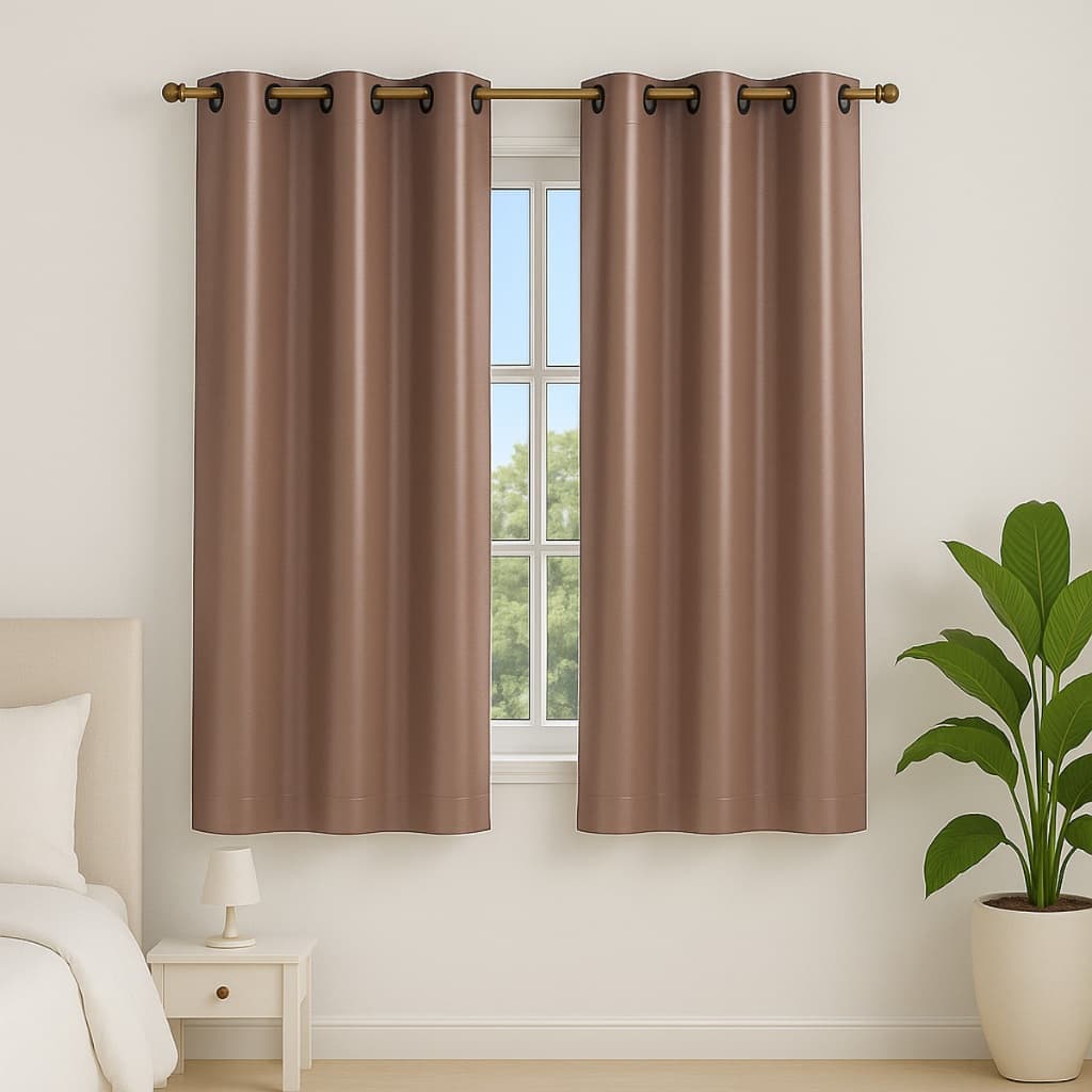 Cortina Blackout Para Quarto Sala Cozinha PVC Corta e Veda 100% Luz 2,80 Largura X 2,30 Altura Ilhós