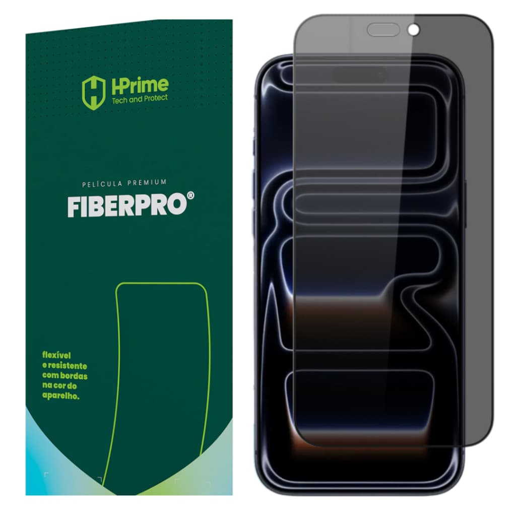 Pelicula Hprime Fiberpro Privacidade Para iPhone 17 Pro max