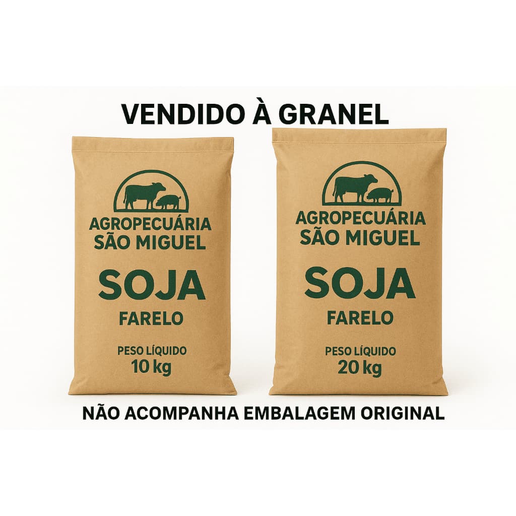 Farelo de Soja 20KG P/ Consumo Animal