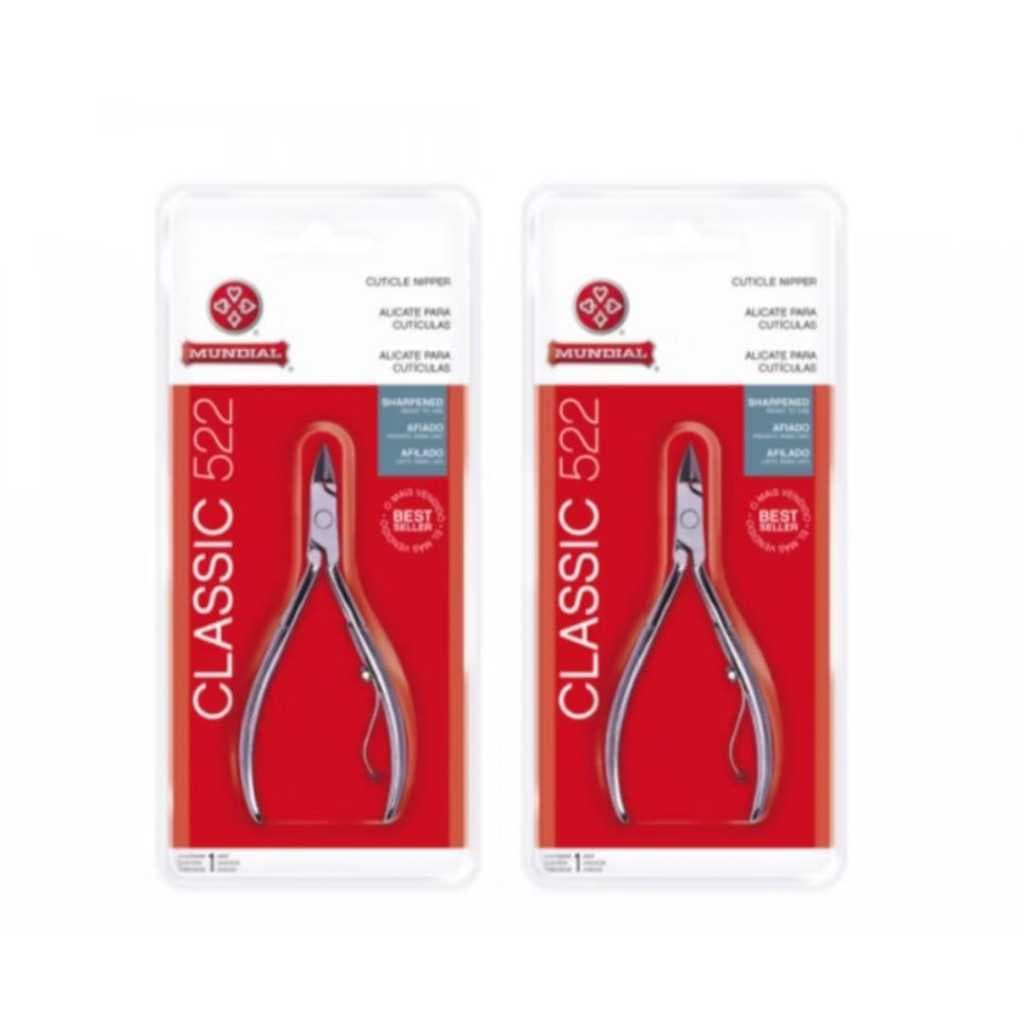 ALICATE PARA CUTÍCULAS AFIADO CLASSIC 522 MARCA MUNDIAL