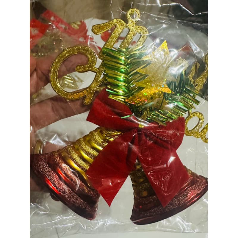 Sinos de Natal  Laços Lembrancinhas enfeites decorações de Natal
