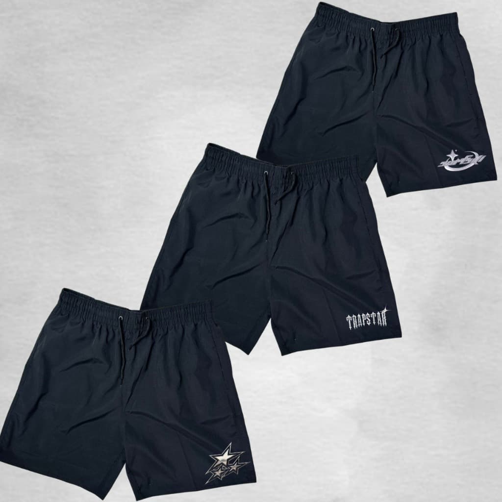 Kit 3 Bermuda Elastano Modelo StreetWear 01 Ideal Para Academia, Passeio, Exercício, Crossfit