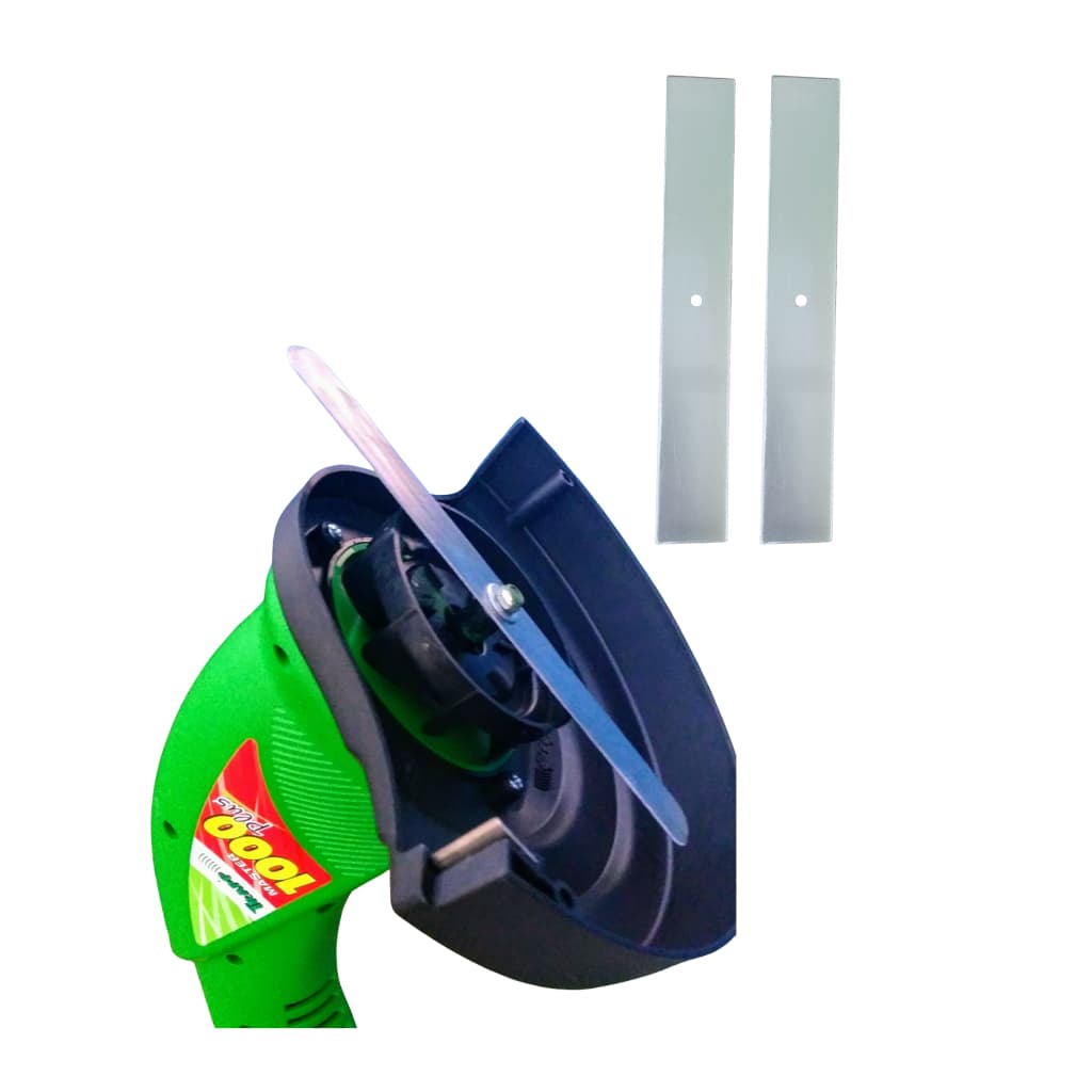 Kit 02 Lâminas PARA Aparador de grama elétrico fio nylon (Tramontina e Trapp de 500w até 1800w)