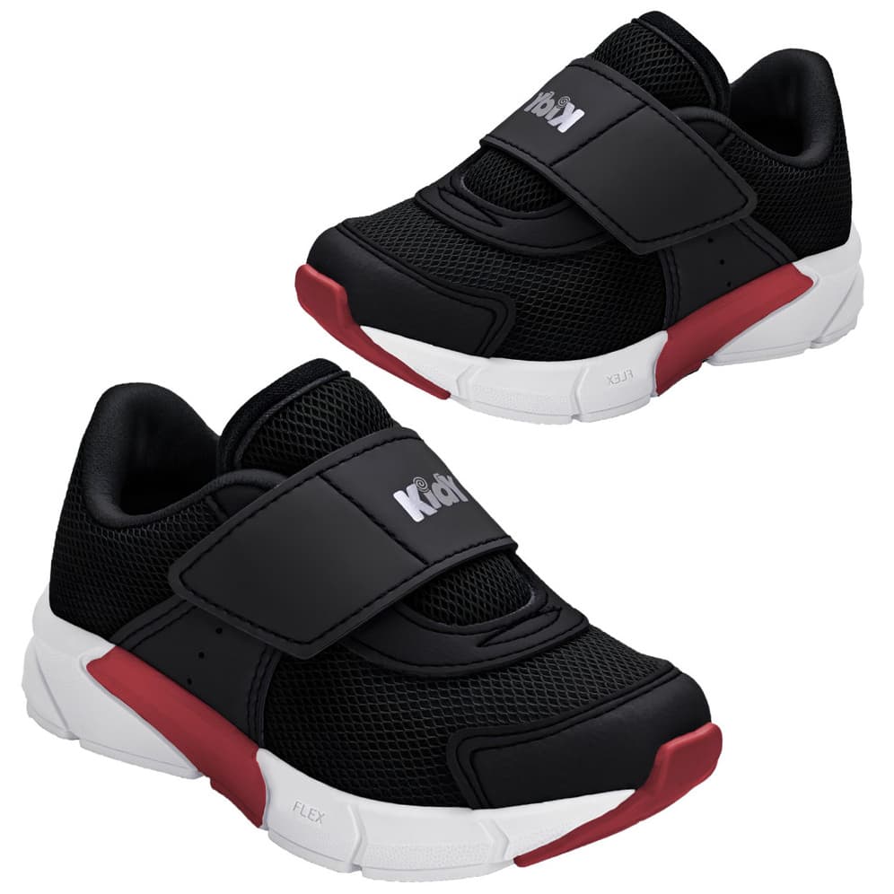 Tênis Baby Kidy Energy Respitec Masculino Estiloso Confortável Tira Autocolantes Moderno Casual