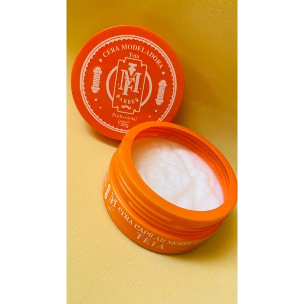 cera modeladora capilar MF barber  efeito teia130gr
