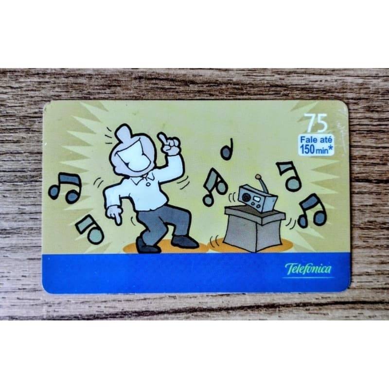 Cartão Telefônico Colecionável Rádio FM