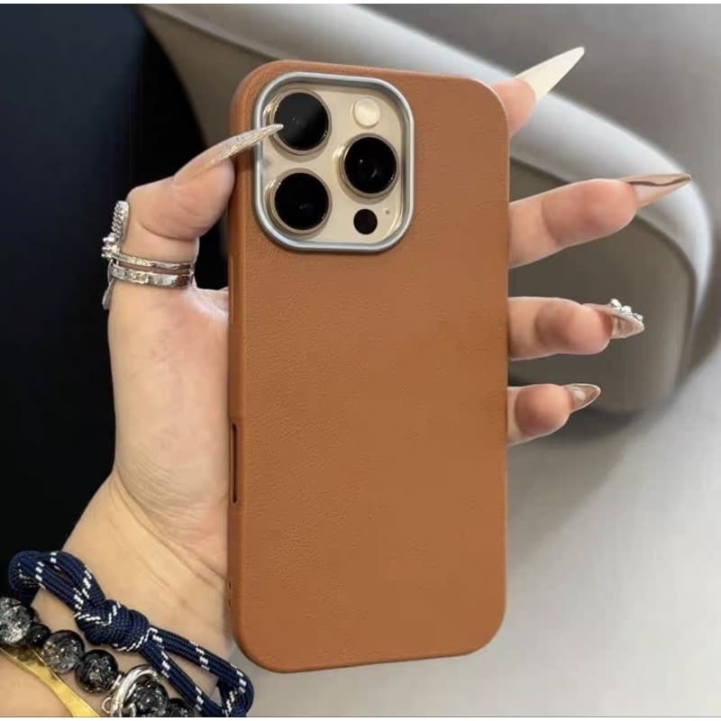 Capa De Telefone  Com Padrão De Lichia Em Cor Doce Para iPhone