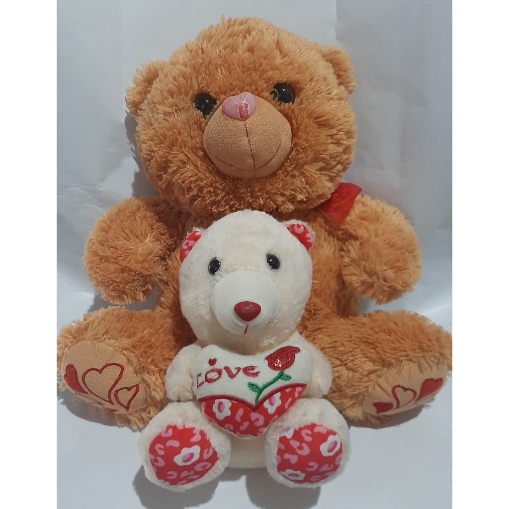 Urso de Pelucia kit c/2 / Leia a Descricao /Urso medio / Urso Pequeno / Pelucia /