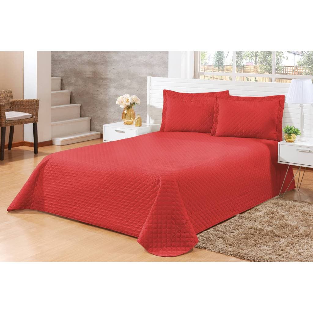 KIT COBRE-LEITO KAIQUE PARA CAMA BOX E NORMAL SOLTEIRO 2 PEÇAS VARIEDADES DE CORES