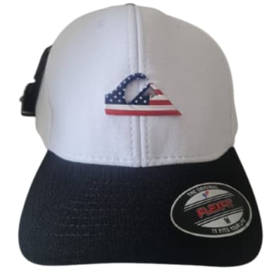 Boné Quiksilver Aba Curva Fechado Plate Nations White EUA - Branco