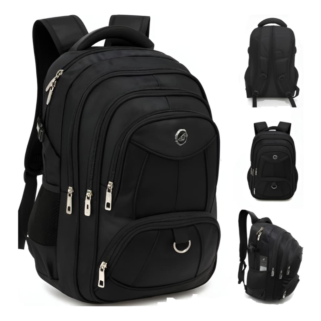 Mochila Grande Espaçosa 60 litros Com Ziper Reforçado Trabalho Escolar