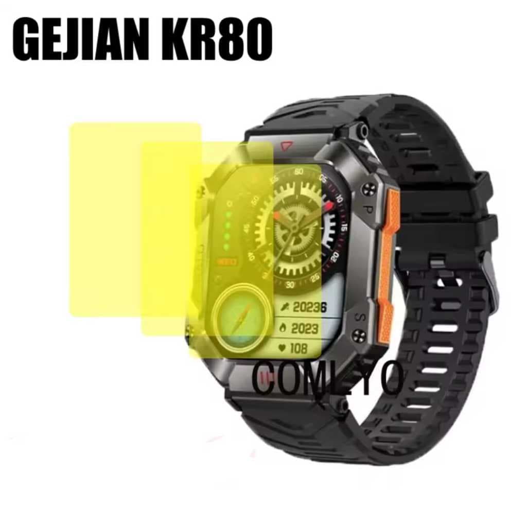 Película proteção de tela Smartwatch KR80  ( 2 Unidades )