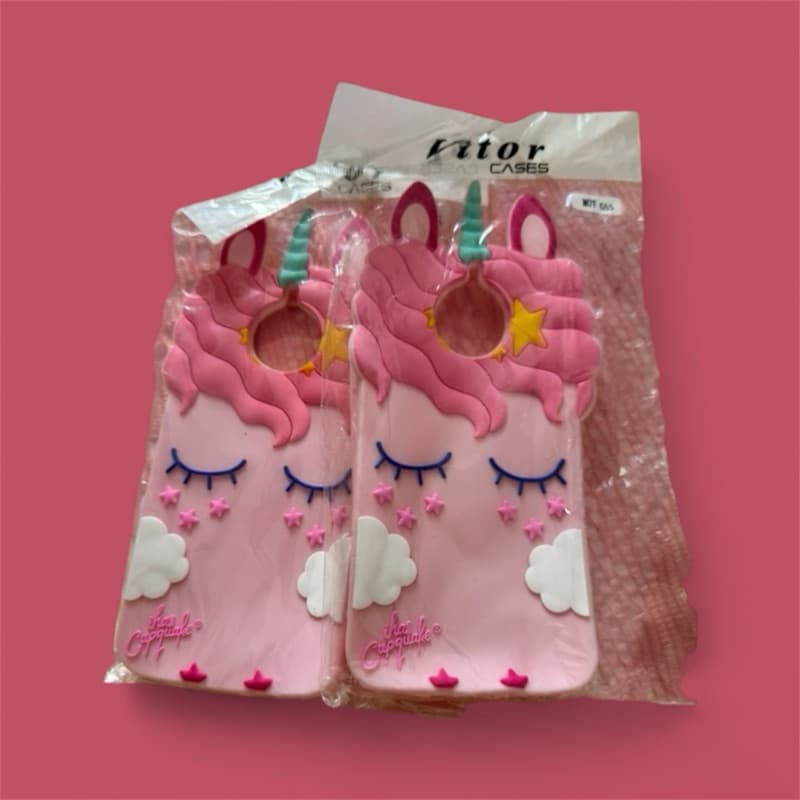 Capas Capinha Fofa Compatível MOTOROLA MOTO G 5S Especial Unicórnio  Macia CAPA PREMIUM FEMININA colorida Infantil